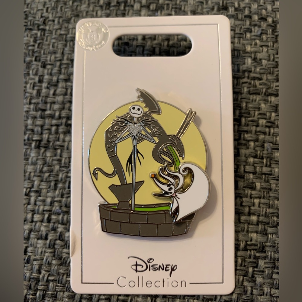 Disney Parks Exclusive Jack Skellington & Zero Pin